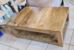 Salontafel, Huis en Inrichting, Ophalen, Gebruikt, 100 tot 150 cm, Teakhout