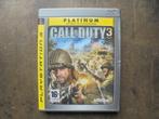 Call Of Duty 3 voor PS3 (zie foto's), Games en Spelcomputers, Games | Sony PlayStation 3, Gebruikt, Ophalen of Verzenden