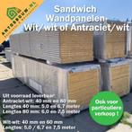 Sandwich/wand nieuwe gelegenheidspartij panelen A en B keus, Doe-het-zelf en Bouw, Ophalen, Nieuw