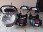 Maxi cosi+2 houders voor in de auto., Ophalen, Gebruikt, Isofix
