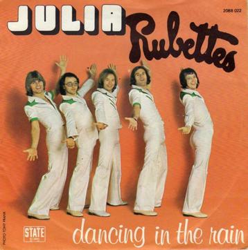 Lot van 8 vinylplaten in 45-toeren van Les Rubettes, Cd's en Dvd's, Verzenden, Gebruikt, 10 inch, Poprock