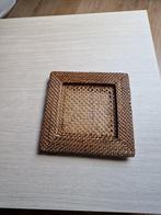 vierkanten onderleggers, Ophalen, Nieuw, Bruin, Placemat