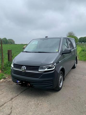 Vw Transporteur T6.1 van L1 H1 2.0 TDI, Argent ou Gris, Achat, 3 places, Noir
