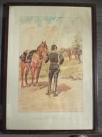 ABBL uniformen 1884 Etat-Major chasseur à cheval Louis Geens, Verzamelen, Ophalen of Verzenden