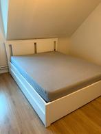 Songesand Ikea bed 160cm x 200cm, Maison & Meubles, Chambre à coucher | Lits, Enlèvement, Utilisé, 200 cm, Blanc