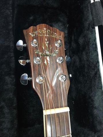 Washburn WD 44S gitaar inclusief draagzak beschikbaar voor biedingen
