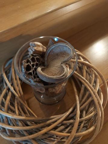 Krans met gevulde landelijke decoratie  beschikbaar voor biedingen