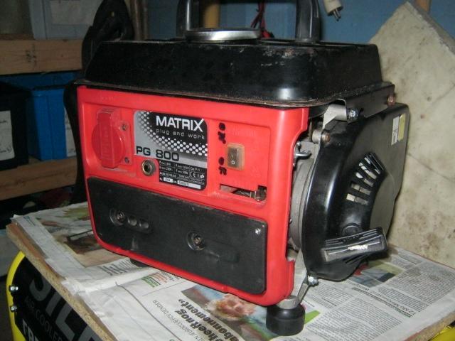 generator, Doe-het-zelf en Bouw, Aggregaten, Gebruikt, Benzine, Ophalen