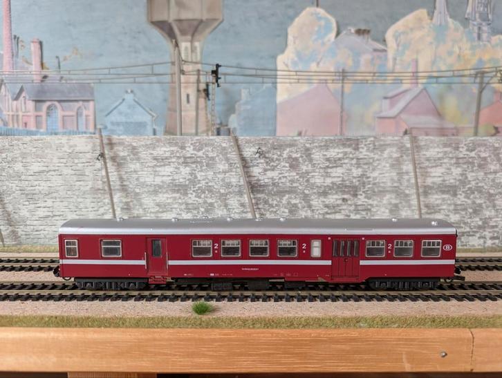 NMBS SNCB | Lima M2 Bordeaux Bagage | Zonder OVP |, Hobby en Vrije tijd, Modeltreinen | H0, Gebruikt, Gelijkstroom of Wisselstroom