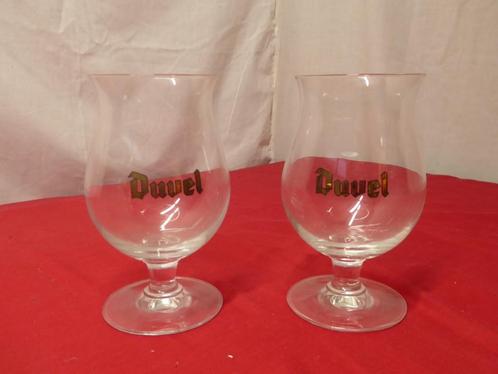 2 verres à bière spécial " DUVEL", Verzamelen, Biermerken, Zo goed als nieuw, Glas of Glazen, Duvel, Ophalen of Verzenden