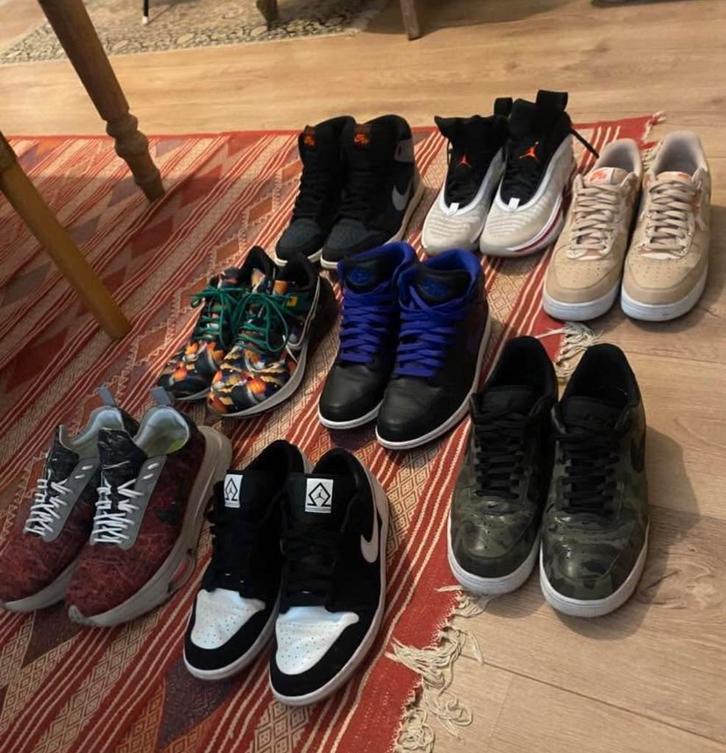 Lot de sneakers 800€ a discuter, Kleding | Heren, Schoenen, Zo goed als nieuw, Sneakers, Overige kleuren, Ophalen