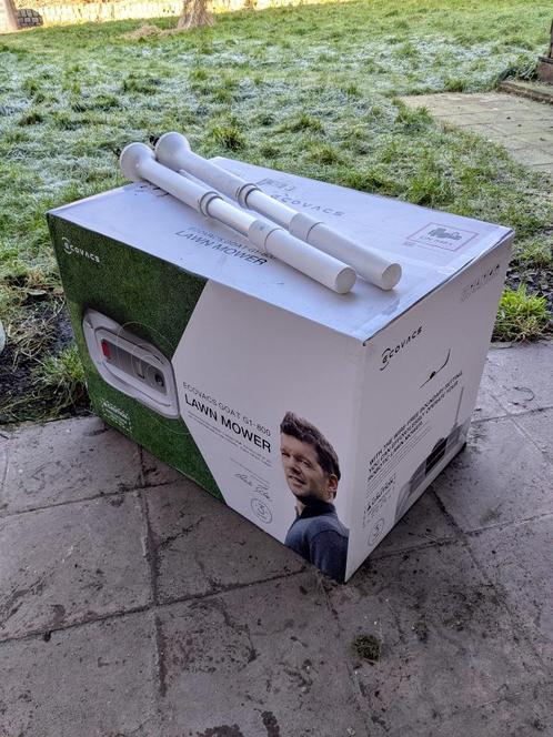 Ecovacs Goat G1-800 + 2 balises supplémentaires, Tuin en Terras, Robotmaaiers, Nieuw, 20 tot 25 cm, Met regensensor, Bestuurbaar via app