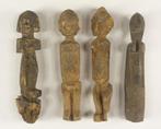 Art Africain - 4 anciennes statuettes Dogon - Mali, Enlèvement ou Envoi