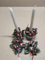 kerst ringen nieuwe om een kaars in te zetten met kerstman, Diversen, Kerst, Ophalen of Verzenden, Nieuw