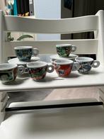 6 Illy tassen met schoteltjes, Ophalen of Verzenden, Zo goed als nieuw