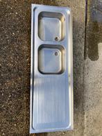 Inox spoelbakken, Ophalen, Gebruikt, Inox, Wastafel