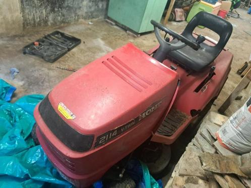 Tracteur tondeuse Honda 2114, Tuin en Terras, Zitmaaiers, Gebruikt, 90 tot 120 cm, Elektrische starter, Versnellingen, Ophalen