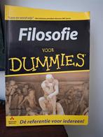 Boek "Filosofie voor Dummies" T. Morris, Boeken, Advies, Hulp en Training, Ophalen of Verzenden, Zo goed als nieuw