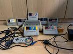 Console Super Nintendo (Super NES - SNES) + jeux + manette, Games en Spelcomputers, Ophalen, Gebruikt, Met 1 controller