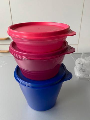 🍄 Tupperware NIEUWE set Classico Kommen Junior  beschikbaar voor biedingen