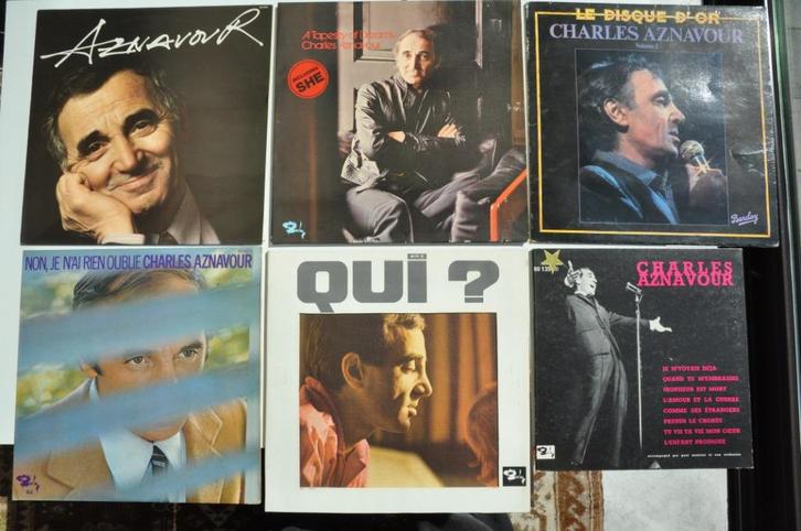 CHARLES AZNAVOUR 33/45 origineel 60 s, Cd's en Dvd's, Vinyl Singles, Gebruikt, Overige genres, Overige formaten, Ophalen