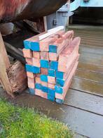 Azobé picketten 40-40-400, Poteaux, Bois dur, Enlèvement, Neuf