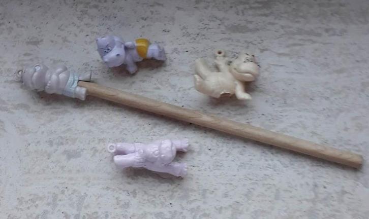 Grappige nijlpaardjes figuurtjes, Verzamelen, Poppetjes en Figuurtjes, Nieuw, Ophalen of Verzenden