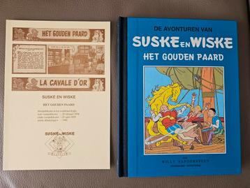 Suske en Wiske Het Gouden Paard Blauwe reeks  beschikbaar voor biedingen