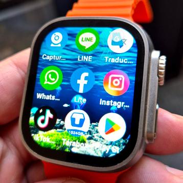 Montre connecté 4g avec carte sim, Neuf, Enlèvement, GPS, Argent