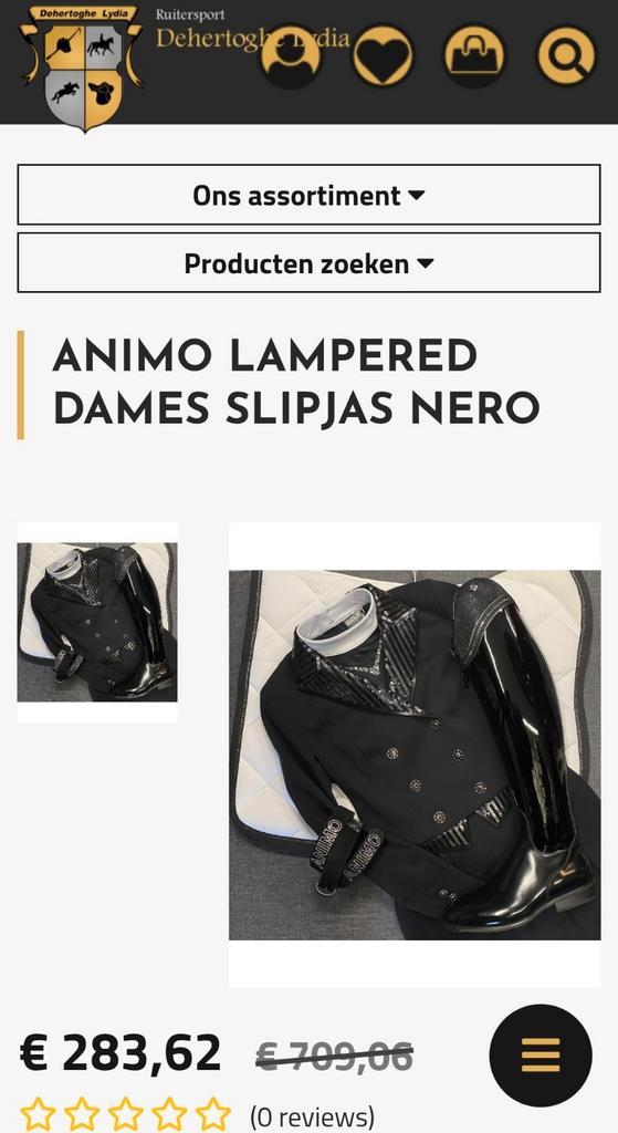 Mega outlet dagen bij Lydia Dehertoghe, Dieren en Toebehoren, Paardrijkleding, Zo goed als nieuw, Ophalen