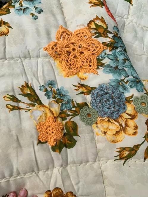 Vintage authentieke sprei -, Antiek en Kunst, Curiosa en Brocante, Ophalen