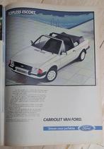 papieren advertenties Ford Fiesta / Ford Escort, Verzamelen, Ophalen of Verzenden
