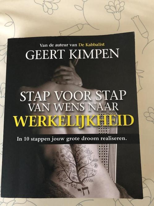 Stap voor stap van wens naar werkelijkheid, Boeken, Esoterie en Spiritualiteit, Zo goed als nieuw, Instructieboek, Spiritualiteit algemeen