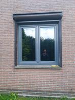 2 x kozijnen en 1 x raamdeur met dubbele beglazing, Ophalen, Gebruikt, Gevelraam of Ruit, Dubbelglas