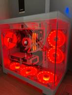 Witte gaming pc met fully-led light, Computers en Software, Verzenden, Zo goed als nieuw, Gaming