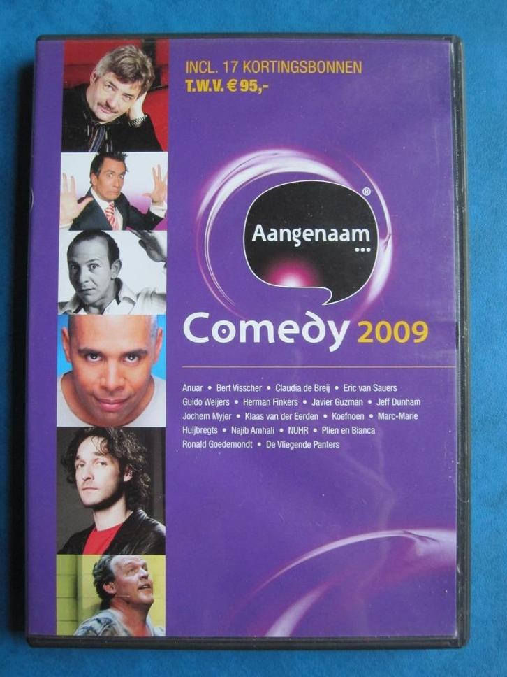 Aangenaam... Comedy 2009, Cd's en Dvd's, Dvd's | Cabaret en Sketches, Zo goed als nieuw, Stand-up of Theatershow, Alle leeftijden