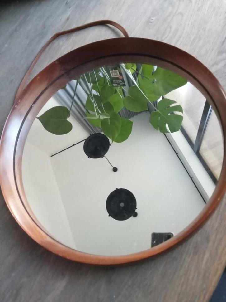 Uno & östen Kristiansson spiegel 1960, Maison & Meubles, Accessoires pour la Maison | Miroirs, Utilisé, Moins de 50 cm, Moins de 100 cm