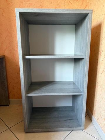 etagère meuble 1m10 grise beschikbaar voor biedingen
