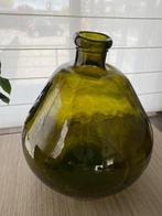 Vaas groen glas, Comme neuf, Vert, Enlèvement, 50 à 75 cm