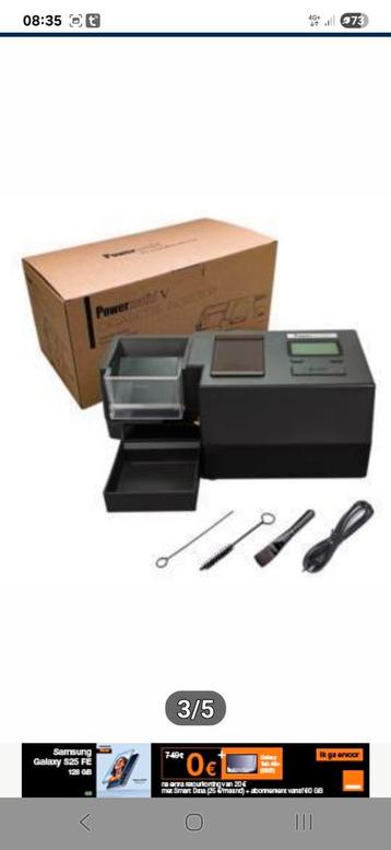 Powermatick 5+ sigarettenmaker beschikbaar voor biedingen