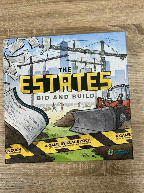 The Estates - Bordspel, Hobby en Vrije tijd, Gezelschapsspellen | Bordspellen, Zo goed als nieuw, Ophalen of Verzenden