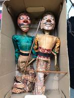 Wayang poppen uit Indonesië antiek, Gebruikt, Ophalen of Verzenden
