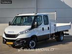 Iveco Daily 35C16 3.0L Open Laadbak met Kist Dubbel Cabine D, Stof, Gebruikt, Euro 6, 4 cilinders