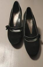 Ecco suède hakken maat 39, hakhoogte 7 cm, Kleding | Dames, Schoenen, Verzenden