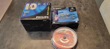 DVD+R / CD-R / DVD-RW – LOT A VENDRE beschikbaar voor biedingen