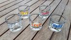 Lot 5 petits verres à goutte 30 ml, Enlèvement ou Envoi, Utilisé, Verre, Verre ou Verres