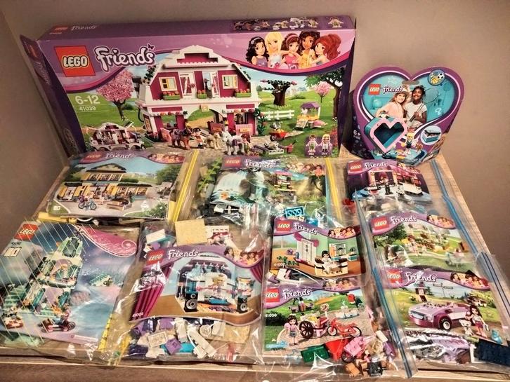 Lego Friends. 11 setjes., Kinderen en Baby's, Speelgoed | Duplo en Lego, Zo goed als nieuw, Lego, Ophalen of Verzenden