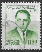 Marokko 1962-1965 - Yvert 441 - Koning Hassan - 0.30 c (ST), Timbres & Monnaies, Timbres | Afrique, Maroc, Affranchi, Envoi