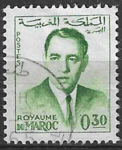 Marokko 1962-1965 - Yvert 441 - Koning Hassan - 0.30 c (ST), Postzegels en Munten, Postzegels | Afrika, Gestempeld, Marokko, Verzenden