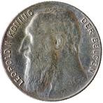50 centimes - 1901 Leopold II - type zittende leeuw in het N, Zilver, Ophalen, Losse munt
